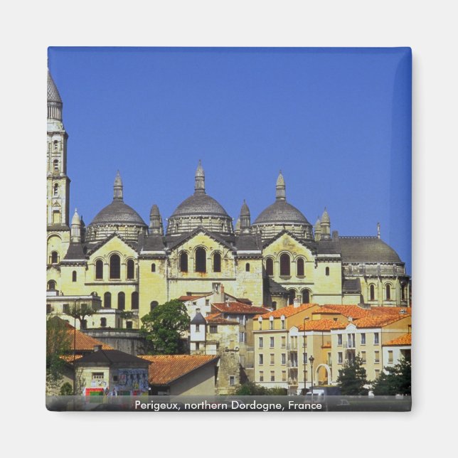 Perigeux, norra Dordogne, Frankrike Magnet (Framsidan)