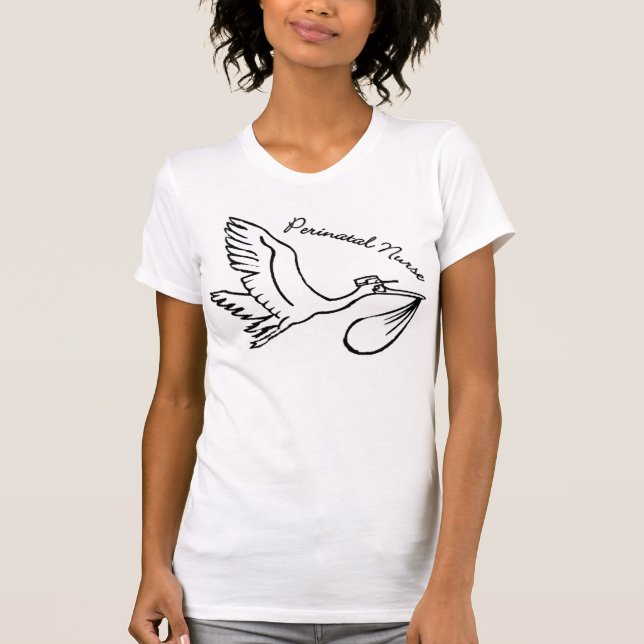 Perinatal sjuksköterska tee shirt (Framsida)