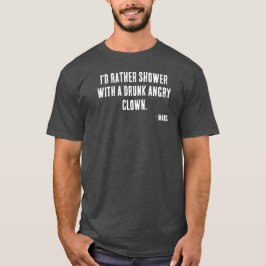 Perineum Falcons citerar "Arg Clown" T Shirt