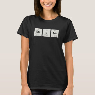 Periodic Bord Tesla Shirt T