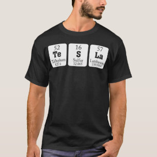 Periodic Bord Tesla T Shirt
