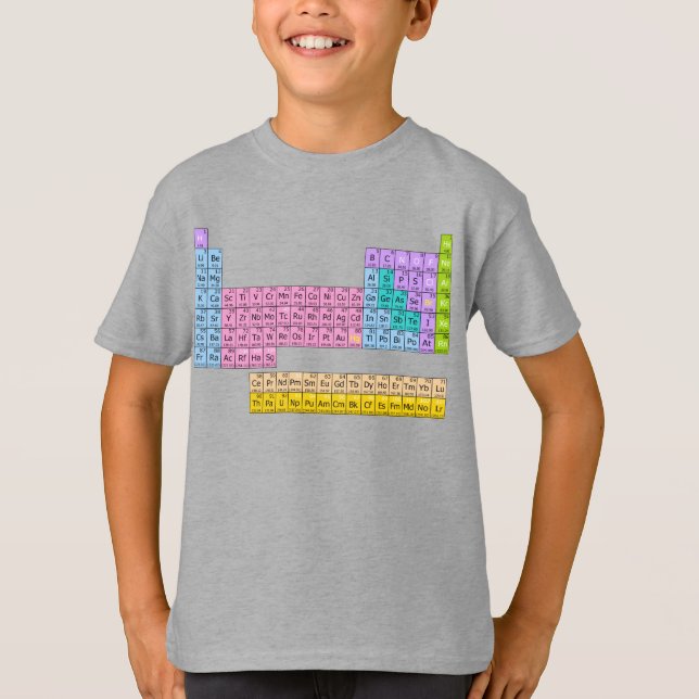 PERIODIC ROLIGT Bord Graphic TEE (Framsida)