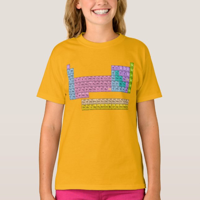 PERIODIC ROLIGT Bord Graphic TEE (Framsida)