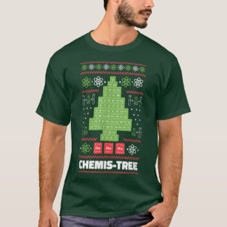 Periodic Table Chemical Elements Christmas Tree Ta T Shirt