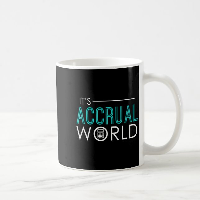 Periodiseringsvärlden rolig bokföring &amp; reviso kaffemugg (Höger)