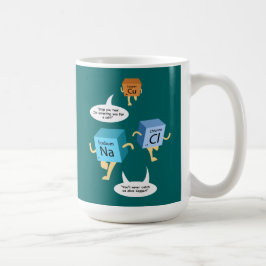Periodisk Bord Gag-kemi Kaffemugg