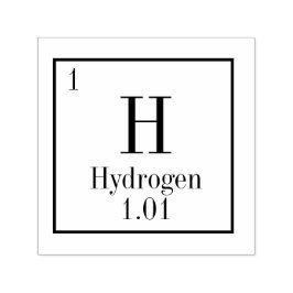 Periodisk Bord-Inslag-Frimärke-väte Självfärgande Stämpel