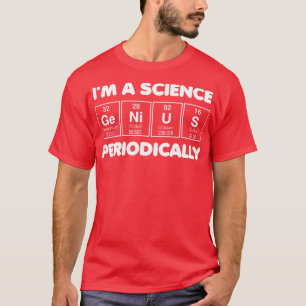 Periodisk Bord Kärlek Genius Periodically Funny Sc T Shirt