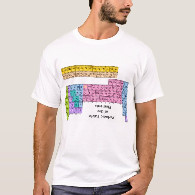 Periodisk bordfuskutslagsplats tee shirt (Framsida)