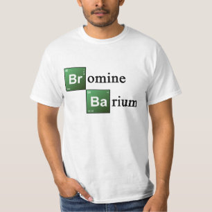 Periodisk bordkemi Elemen för Bromine och för Tee Shirt