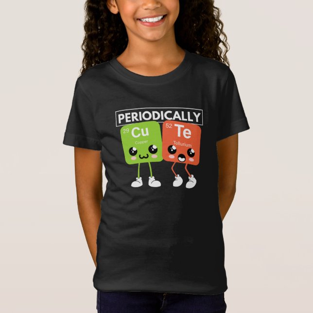 Periodisk cute Periodic Bord Inslag FUNNY T Shirt (Framsida)
