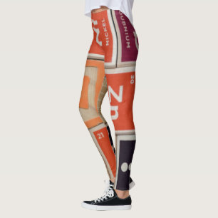 Periodisk Inslag Zinc Science Leggings