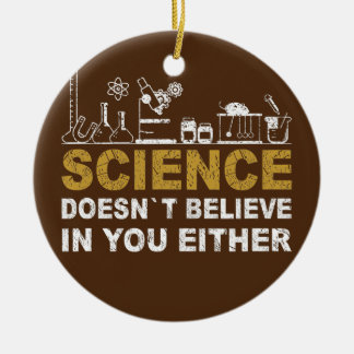 Periodisk professor Chemist Inslag Scientist Julgransprydnad Keramik