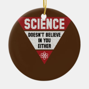 Periodisk professor Chemist Inslag Scientist Julgransprydnad Keramik