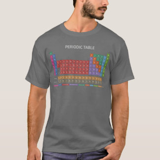 Periodisk tablåskjorta Mörk pojke T Shirt