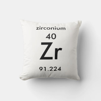 Periodiska Bord 40 Zirconium Pillow Kudde