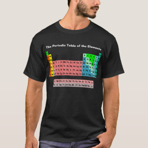 Periodiska Bord (enkelt Stil) Tee