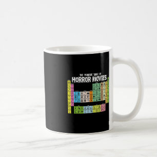 Periodiska Bord i Horror Movies Chemistry Science Kaffemugg