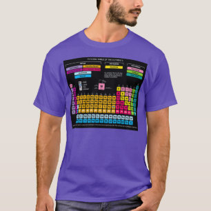 Periodiska Bord i Inslag 1 T Shirt
