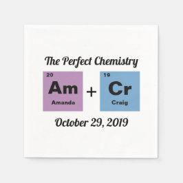 Periodiska Bord i Inslag Bröllop Pappersservett