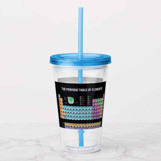 Periodiska bord i inslag dekorativ kudde take away mugg (Framsida)