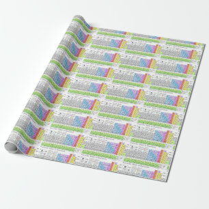 Periodiska Bord i Inslag Presentpapper