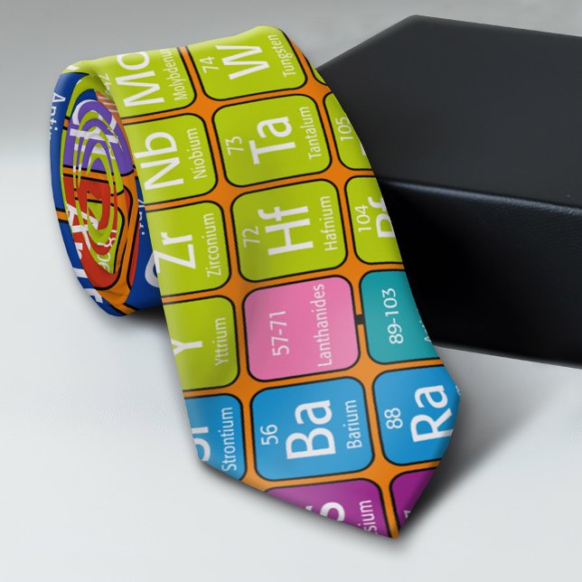 Periodiska Bord i Inslag Slips (Custom Tie)