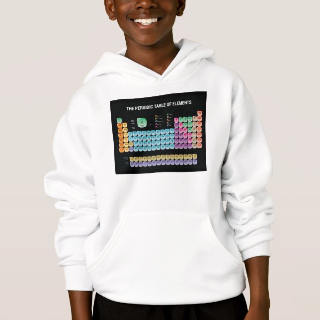 Periodiska bord i inslag t shirt (Framsida)