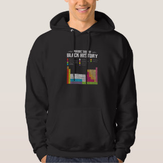 Periodiska Bord i Svarta historiens månad Afrikas Hoodie