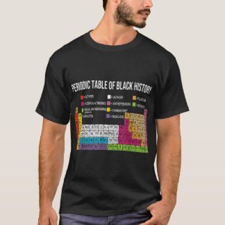 Periodiska Bord i Svartahistorien, Afrika T Shirt