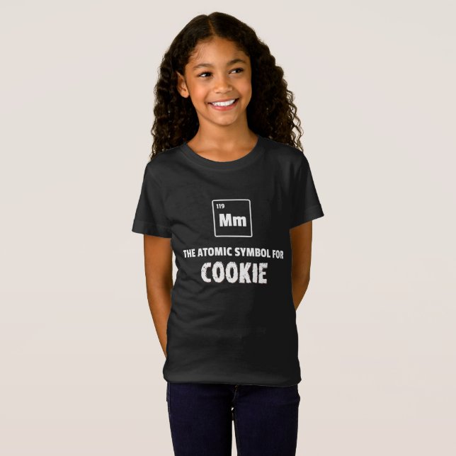 Periodiska Bord mm Inslag i cookie T Shirt (Hel framsida)