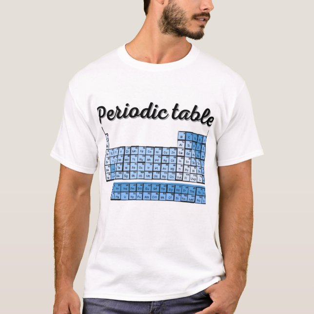 Periodiska bord t shirt (Framsida)