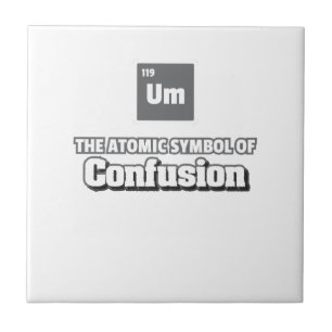 Periodiska Bord - Um Inslag of Confusion Kakelplatta