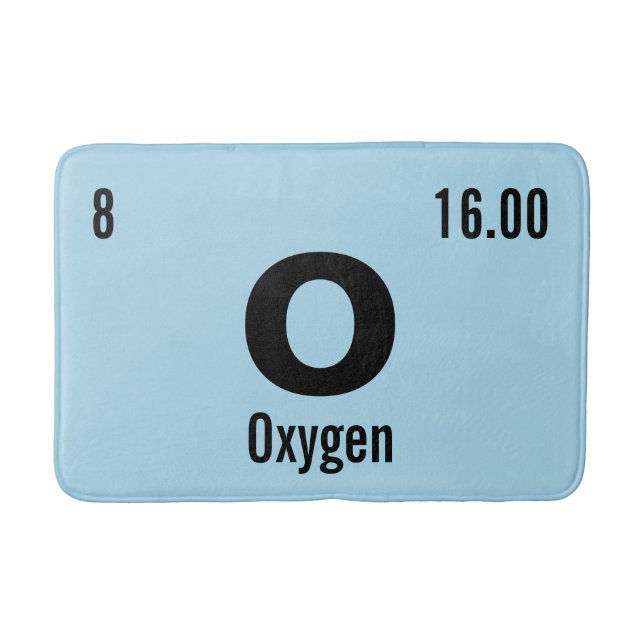 Periodiska Borden av mallen Inslag Badrumsmatta (Framsidan)