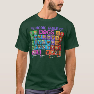 Periodiska hunden Husdjur Valp Vetenskap Hundälska T Shirt