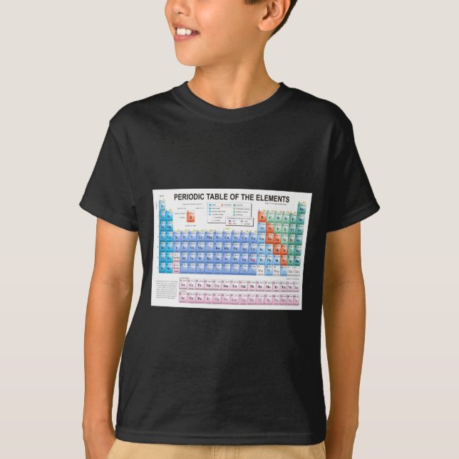 Periodiska Systemet Helt Uppdaterat  T Shirt (Framsida)
