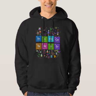 Periodiska Systemet Naturkunskapslärare Kemist Nat Hoodie