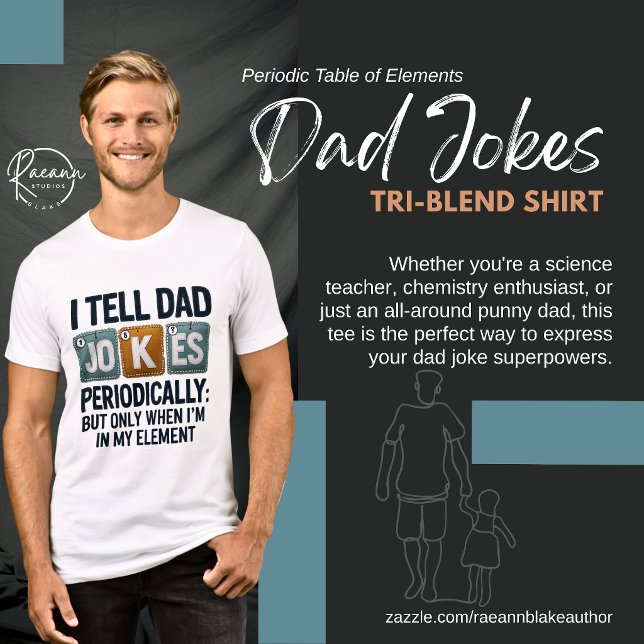 Periodiska Systemet Pappa-skämt T Shirt (Skapare uppladdad)