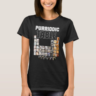 Periodiska systemet Periodiska element Katt kemi C T Shirt