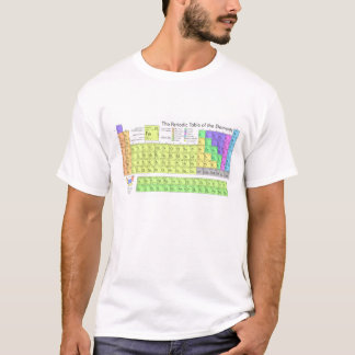 Periodiska systemet tee shirt