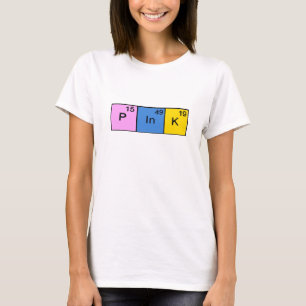 periodiskt återkommande bord humor rosa roliga kv t shirt