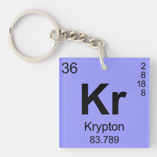 Periodiskt bord av inslag (Krypton)