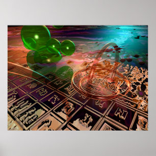 Periodiskt bord av inslag poster