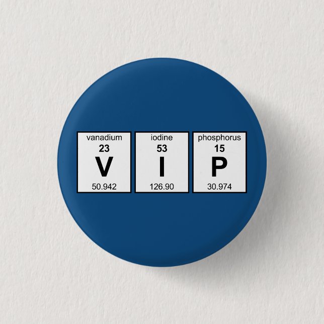 Periodiskt bord för VIP Knapp (Framsida)