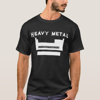 Periodiskt bord: heavy metal t-shirt