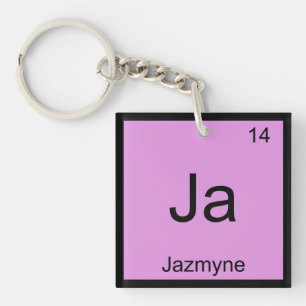 Periodiskt bord Jazmyne för känt kemiinslag