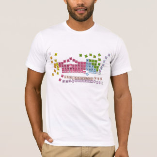 periodiskt bord t-shirt