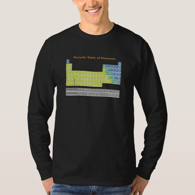 Periodiskt bord t-shirt (Framsida)