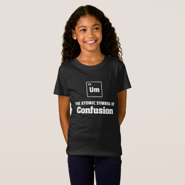 Periodiskt bord - Um inslag av förvirring T Shirt (Hel framsida)