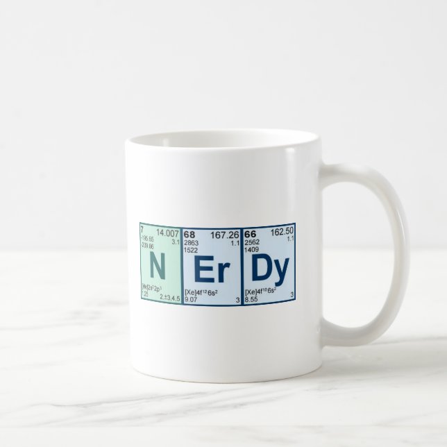 Periodiskt NErDy Kaffemugg (Höger)